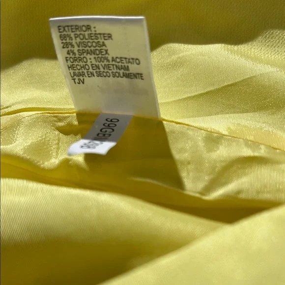 Gianni Bini Vibrant Yellow Blazer - Picture 7 of 8